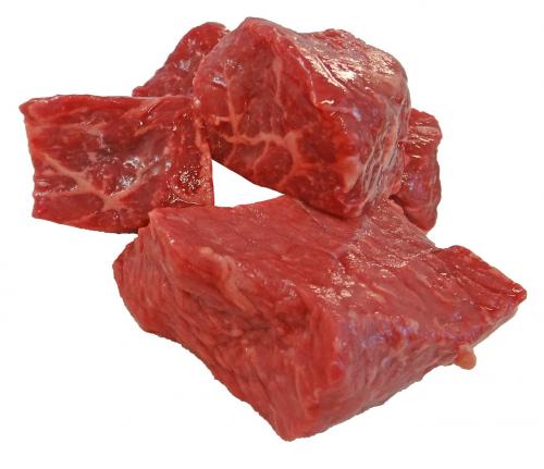 Stew Meat Beef Sold 1# package