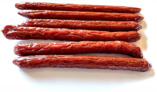 Jalapeno/Cheddar Beef Sticks  Sold 1/2# packages