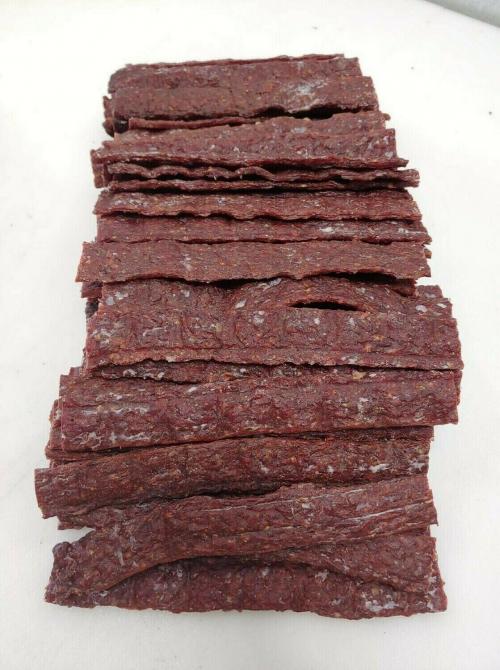 Teriyaki flat Jerky  Sold 1/2# packages