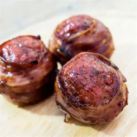 Bacon Wrapped Ground Sirloin